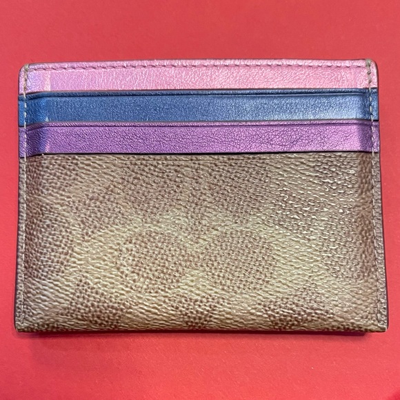 Card case in signature canvas - Picture 2 of 3